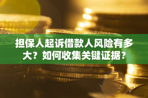 北京担保人起诉借款人风险有多大？如何收集关键证据？