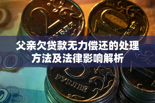 北京父亲欠贷款无力偿还的处理方法及法律影响解析