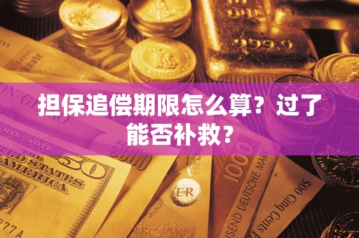 北京担保追偿期限怎么算？过了能否补救？